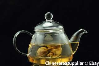 Borosilicate Gourd Shape Glass Pot with Glass Insert Filter, 300ml/pot