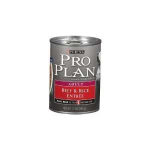    Purina Pro Plan Canned Dog Food Beef & Rice 13 oz: Pet Supplies
