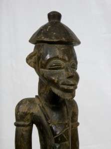 Stunning Old African Tribal Art SENUFO Ancestor Figure Collectible 