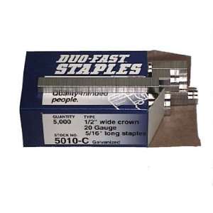  Duo Fast 5010 5 16 Box Of 5000 5/16 Staples: Home 
