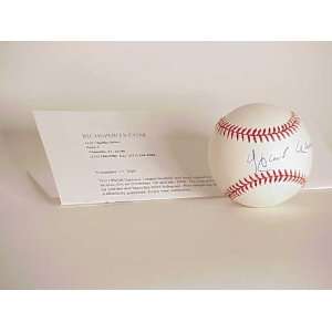  Autographed Hank Aaron MLB Baseball 