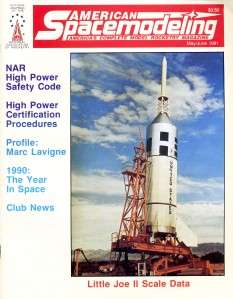   Little Joe II Scale Data 2 Issue Set   Model Rocket  1991  