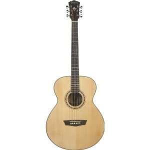  Washburn WD10 Series WMJ10S Acoustic Guitar: Musical 