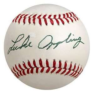   / Signed Baseball (Green Ink) (JSA) 
