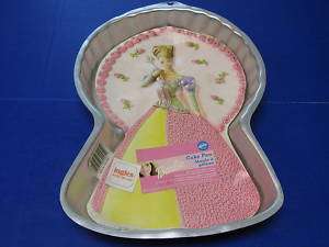 Barbie Birthday Cake on Wilton Vintage Barbie Doll Birthday Cake Pan New