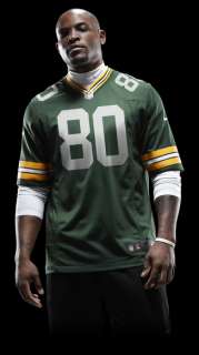 Nike Store. NFL Green Bay Packers (Donald Driver) Mens Football Home 