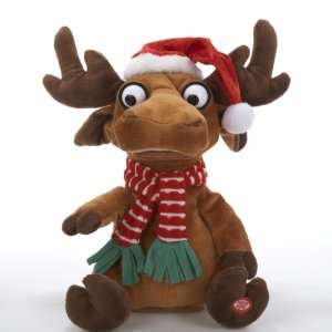  12 Battery Operated Plush Animated Singing Reindeer 