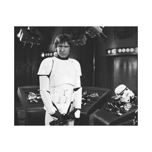  Star Wars Han Solo As Stormtrooper Black and White Print 
