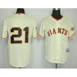  2012 San Francisco Giants 21 Sanchez Cream Jersey Sports 