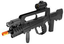 FAMAS Foreign Legion Spring Airsoft Rifle   Black  