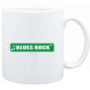  Mug White  Blues Rock STREET SIGN  Music: Sports 