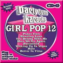 Party Tyme Karaoke   Girl Pop 12 CD   Sybersound Records   Toys R 