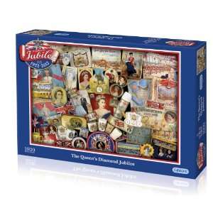  Gibsons The Queens Diamond Jubilee 1000 Piece Puzzle 