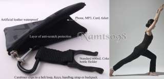 Yoga mat/exercise pad/blanket Carrier strap Band bottle key holder 