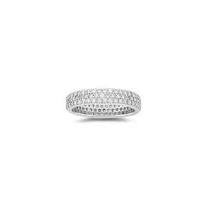 Anniversary Gift   1.60 Cts Diamond Eternity Band in 14K Gold 10.0