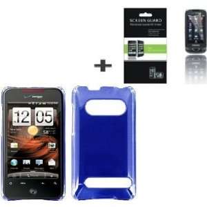   Hard Protector Case + Screen Protector for HTC EVO 4G 