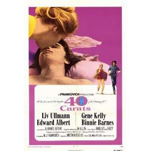 40 Carats Movie Poster (11 x 17 Inches   28cm x 44cm) (1973) Style A 