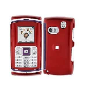  Crystal Hard RED Solid Cover Case for Samsung Comeback 