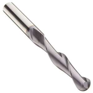 Precision Twist EB6302V Solid Carbide End Mill, TiAlN Coated, 2 Flute 