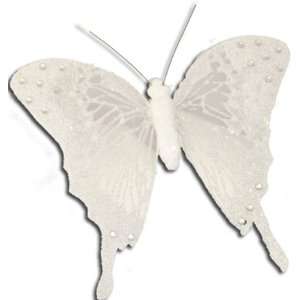   Plastic Glitter Butterfly Embellishment, 5 Inch Arts, Crafts & Sewing
