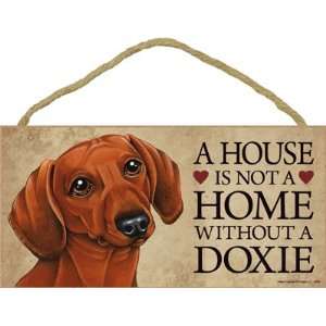 Dog Lovers Decorative Wooden Wall Plaque Sign 10 x 5   A House Is 