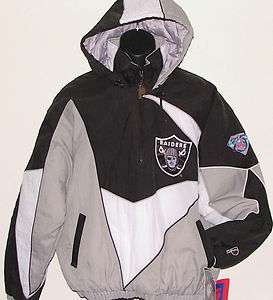   Angeles Raiders ProPlayer 75th NFL Anniv Pullover Jacket NWT M  