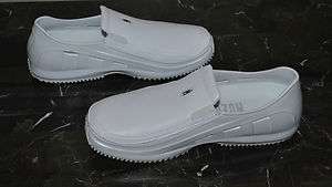 Mozo Womens Sharkz White Shoes Size US 9 & 11 Nurse Shoes  