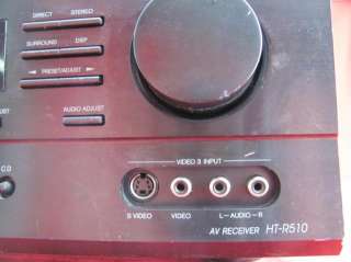You are viewing a used Onkyo HT R510 Audio Video Stereo Receiver