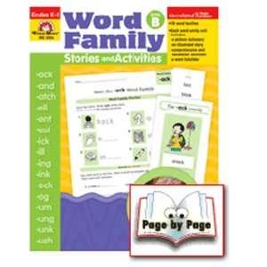   Pack EVAN MOOR BOOK WORD FAMILY LEVEL B STORIES & 