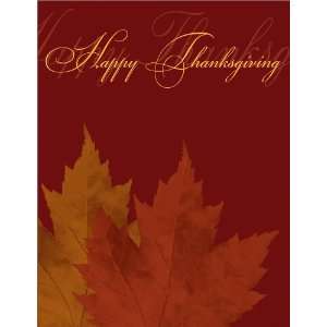  Thanksgiving Dual Leaf   100 Cards 