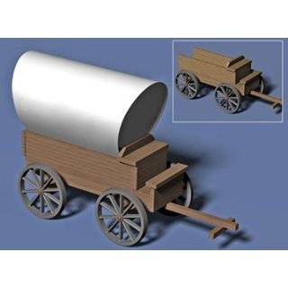 Horse and Carriage (Wooden Model Kit) 