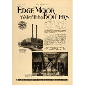  1924 Ad Edge Moor Water Tube Boilers Iron Delaware 