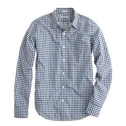 Slim washed Thomas Mason® fabric point collar shirt in Chappie stripe 