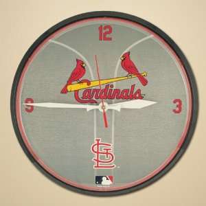  St Louis Cardinals Baseball Wall Clock: Sports & Outdoors