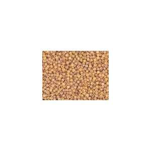 Seed Beads 11/0 Czech Matte Rainbow Topaz (a full one hank pack 