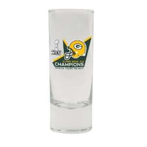   Bay Packers Super Bowl Champions 2 Oz Cordial Glass