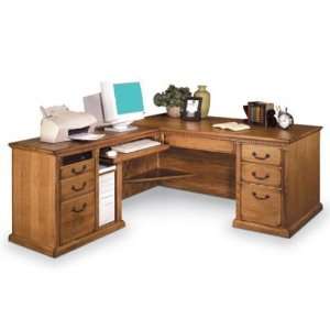    Americana L Shaped Office Desk w/Left Return