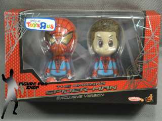 Hot Toys The Amazing Spiderman Cosbaby Figure Set TOY R US Exclusive 