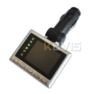 LCD FM Transmitter Car  MP4 Player Micro SD TF Card  