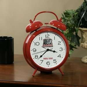    Alabama Crimson Tide Red Large Vintage Clock