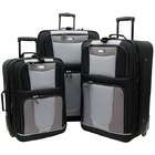  Geoffrey Beene Carnegie 3 piece Expandable Luggage Set