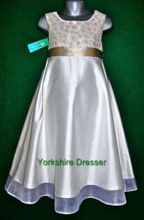 New MONSOON Ivory Silk Dupion ISABELLE Bridesmaid Dress  
