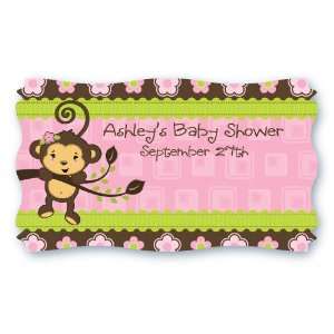     Set of 8 Personalized Baby Shower Name Tag Stickers: Toys & Games