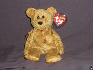 2000 Ty Beanie Baby Cashew the Bear Born April 22, 2000  