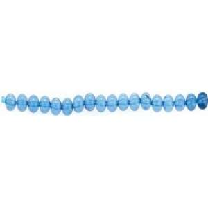  Blue Moon Enchanted Planet Resin Beads 14 Strand Round Dk Blue 