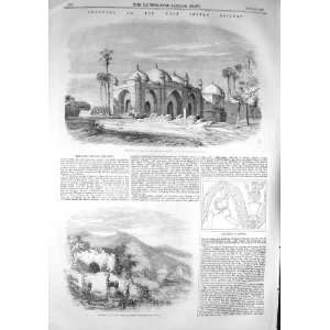  1857 INDIAN RAILWAY PALACE TELEAGHURRY FORT MUTTRA
