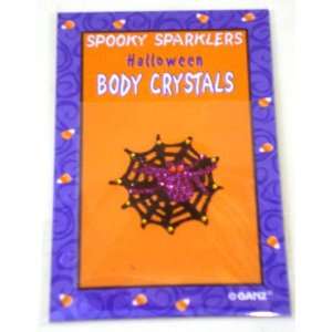  Spiderweb Spooky Sparklers Halloween Body Crystals Beauty
