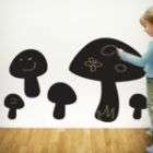 RoomMates Mushrooms Peel & Stick Chalkboard Wall Decals