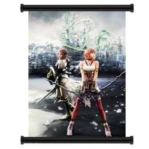  Final Fantasy XIII 2 Game Fabric Wall Scroll Poster (31 