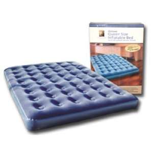   Queen Size Deluxe Inflatable Air Bed with Pump: Home & Kitchen